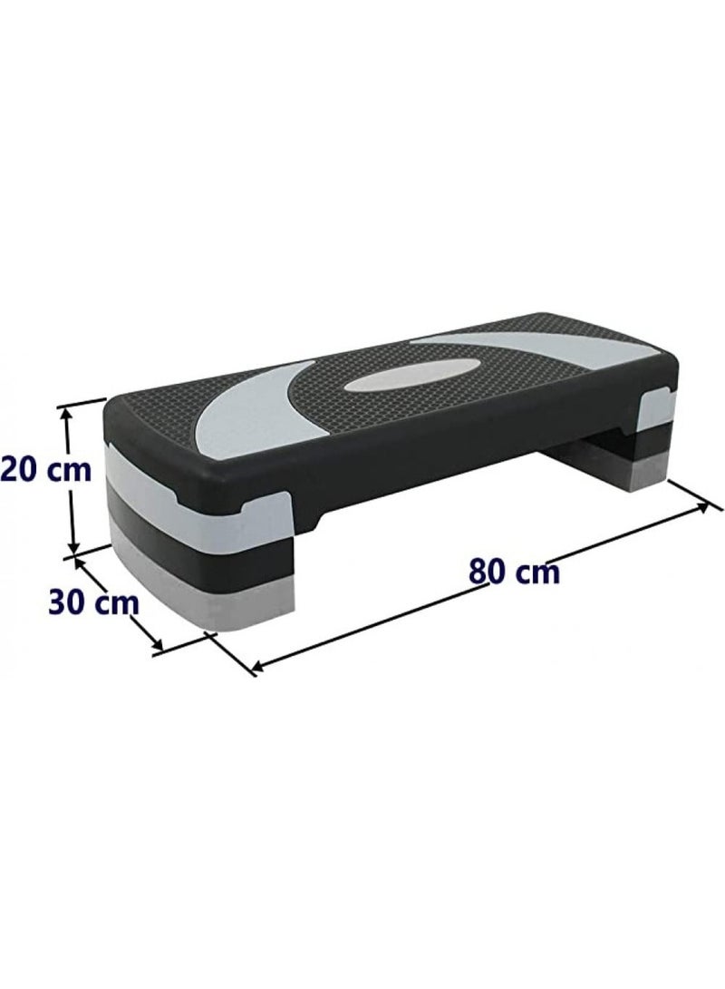 COMMANDO Professional Adjustable Aerobic Step Platform for Cardio & Home Workouts - Image 2